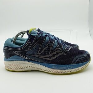 Saucony Hurricane ISO 5 Women Size 10 Shoes Blue Sneakers Running Athletic